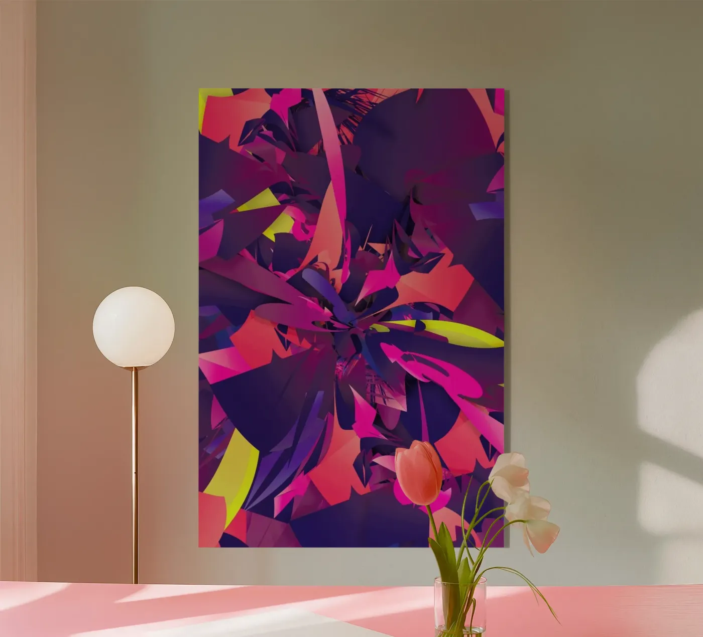 Psychotic acrylic glass by Danny Ivan