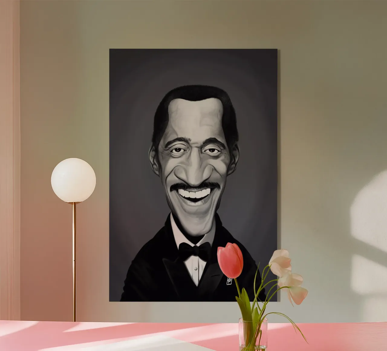 Sammy Davis plexiglass da Rob Art | Illustration