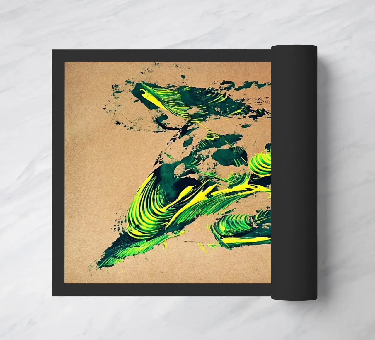 NATURAL STYLE 53 zerbino da Thierry Vobmann Abstract painting