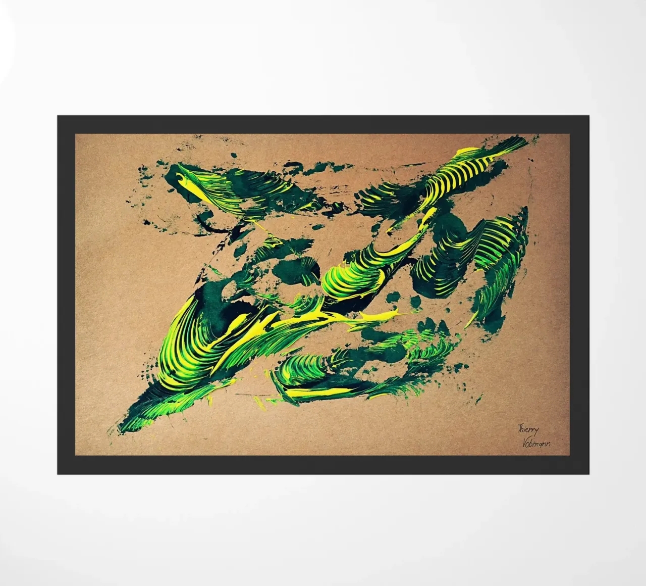 NATURAL STYLE 53 zerbino da Thierry Vobmann Abstract painting