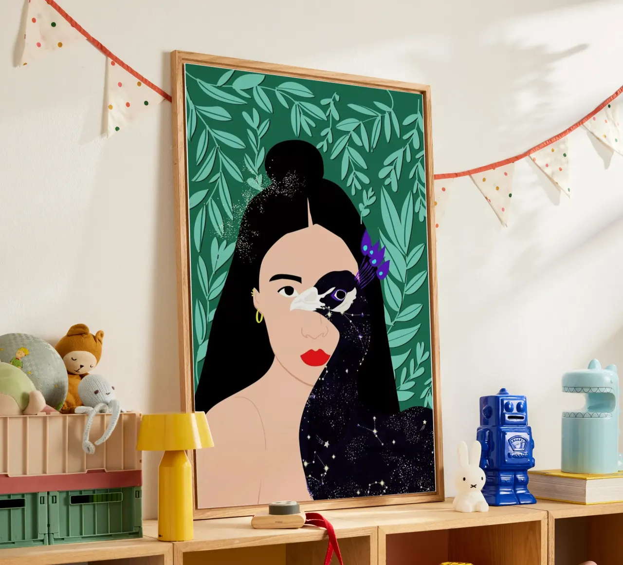 Peacock plexiglass da Céleste Wallaert