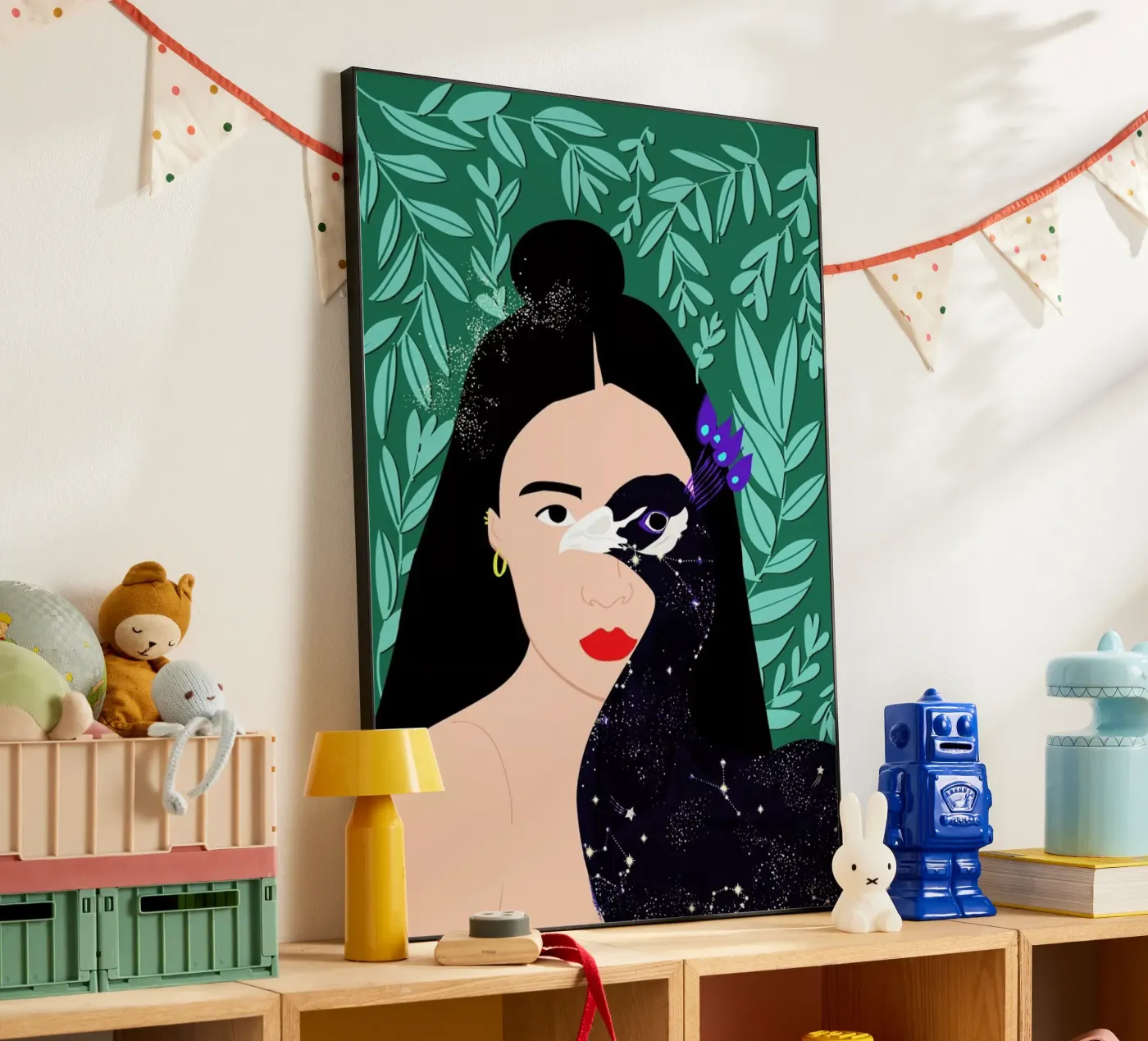 Peacock pannello forex da Céleste Wallaert