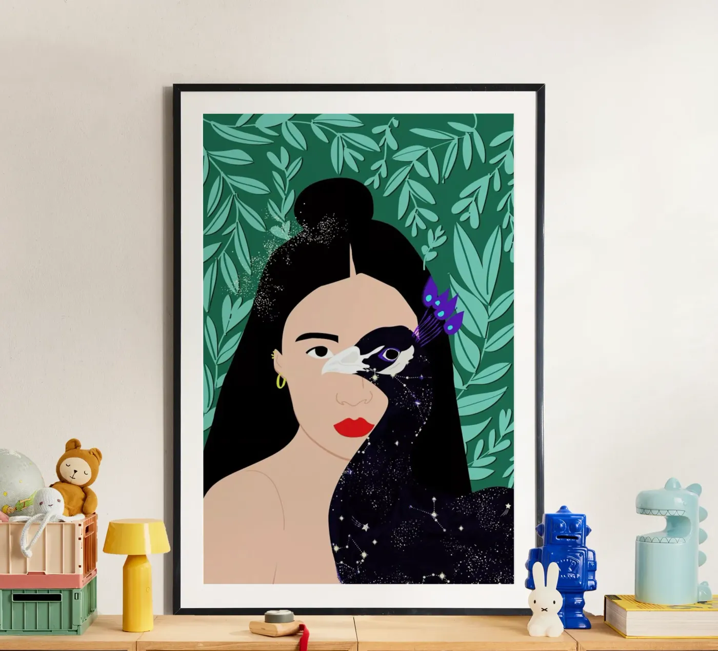 Peacock poster da Céleste Wallaert