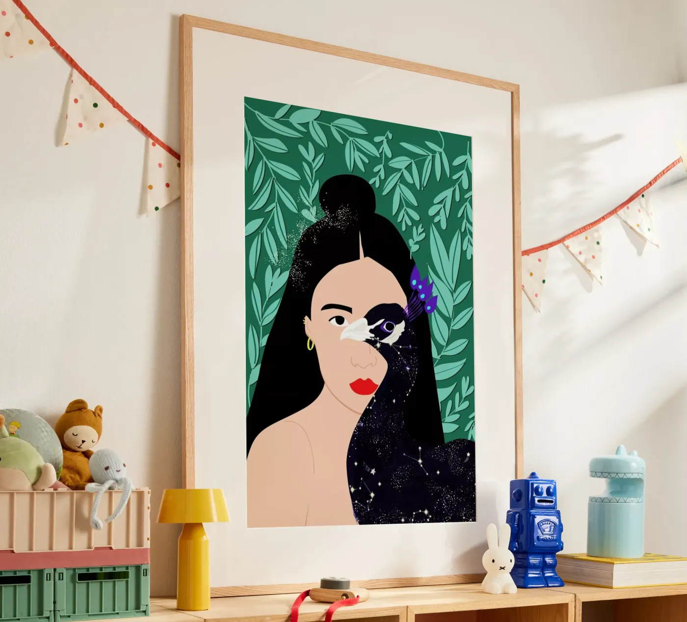 Peacock poster da Céleste Wallaert