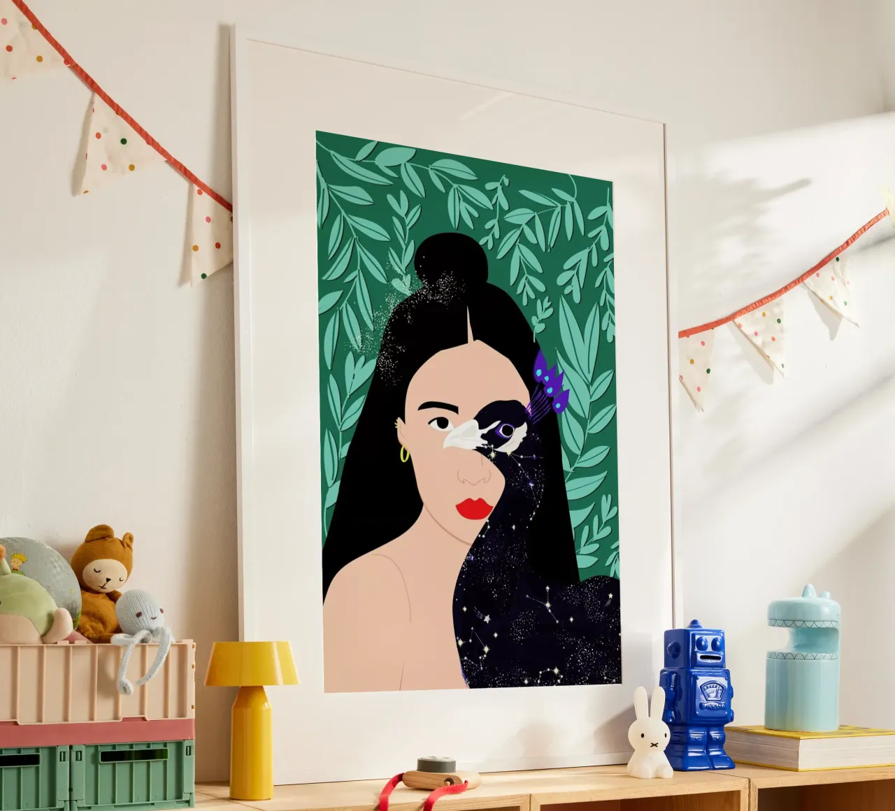 Peacock poster da Céleste Wallaert