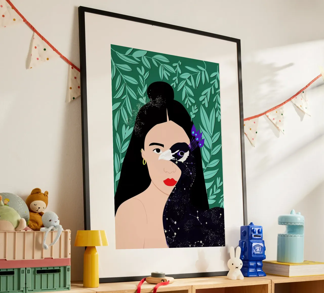 Peacock poster da Céleste Wallaert