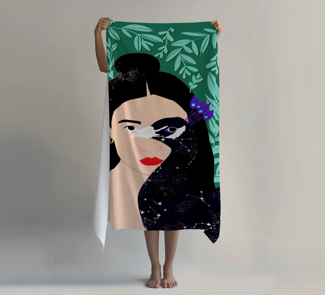 Peacock telo mare da Céleste Wallaert