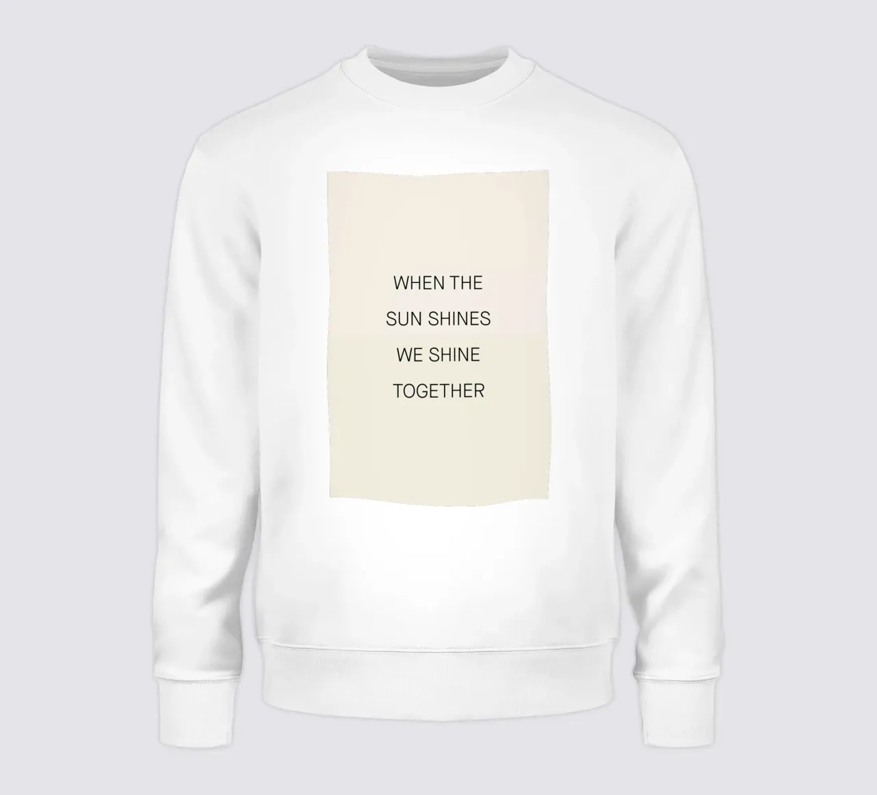 When the Sun Shines 02 sweatshirt by Studio One
