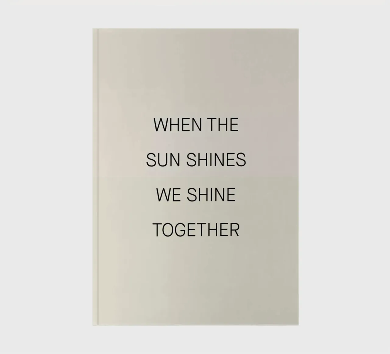 When the Sun Shines 02 notebook by Studio One