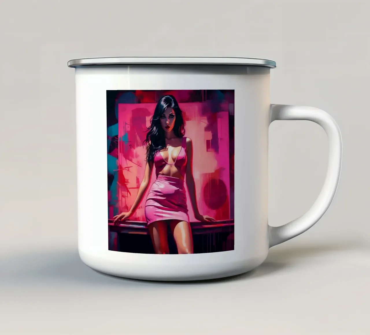 Layla tazza in smalto da CASTILO