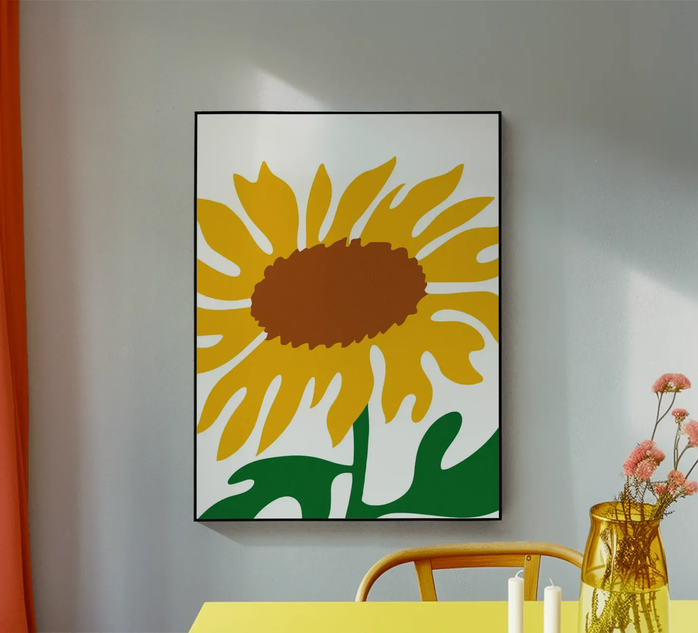 Large sunflower plexiglass da LisaArtes