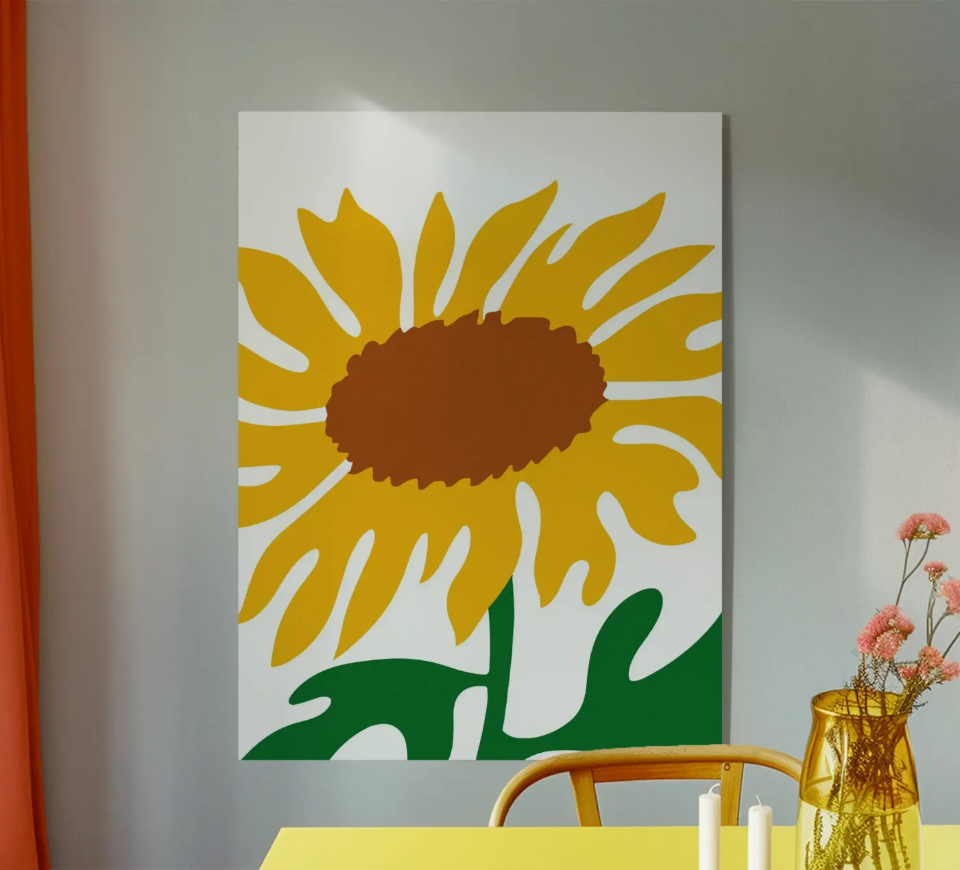 Large sunflower plexiglass da LisaArtes