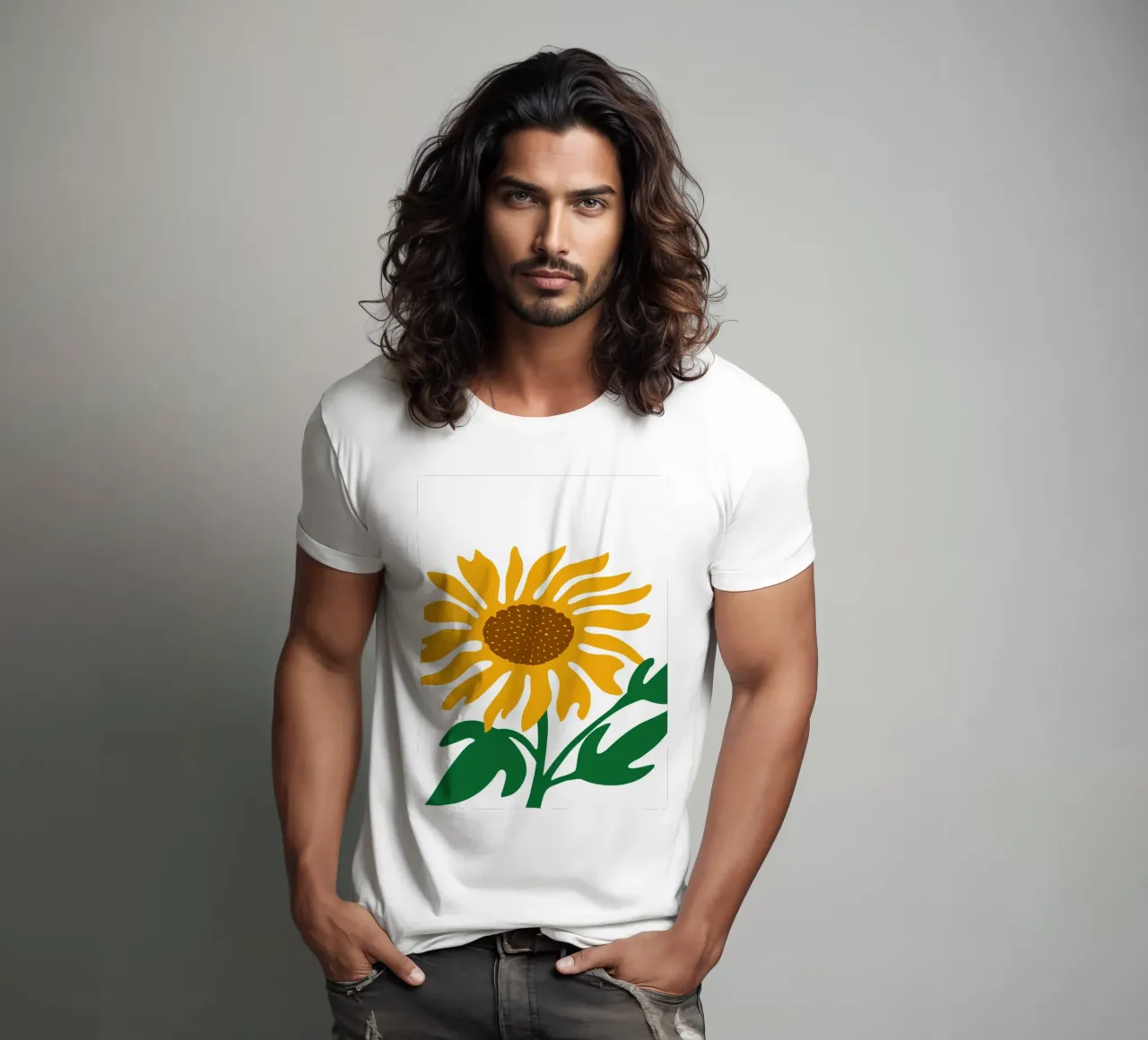 Sunflower t-shirt by LisaArtes