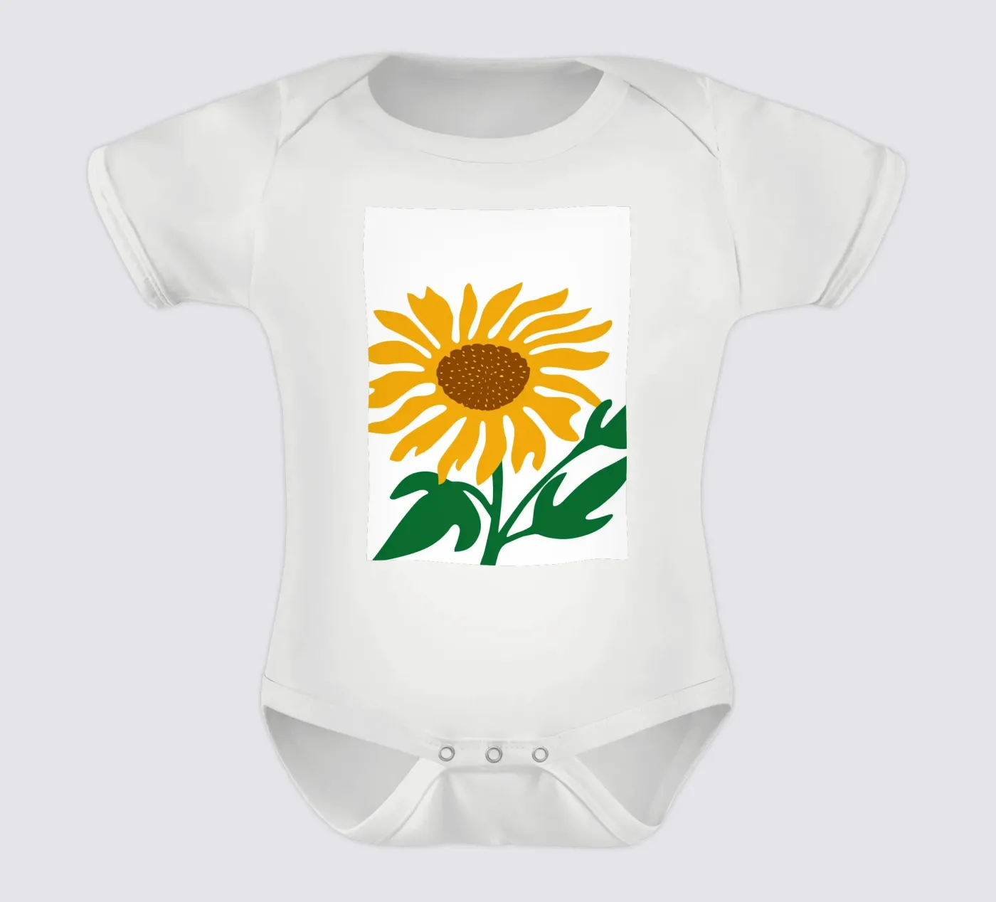Sunflower body bébé de LisaArtes