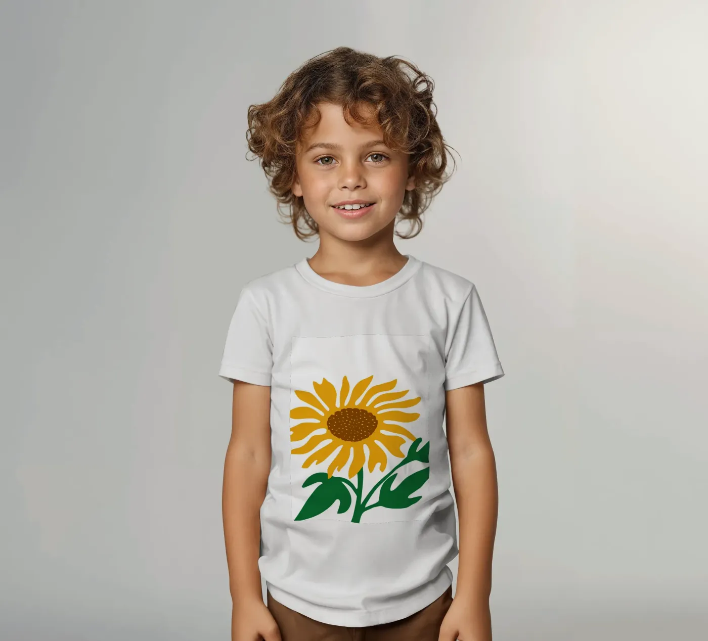 Sunflower t-shirt bambini da LisaArtes
