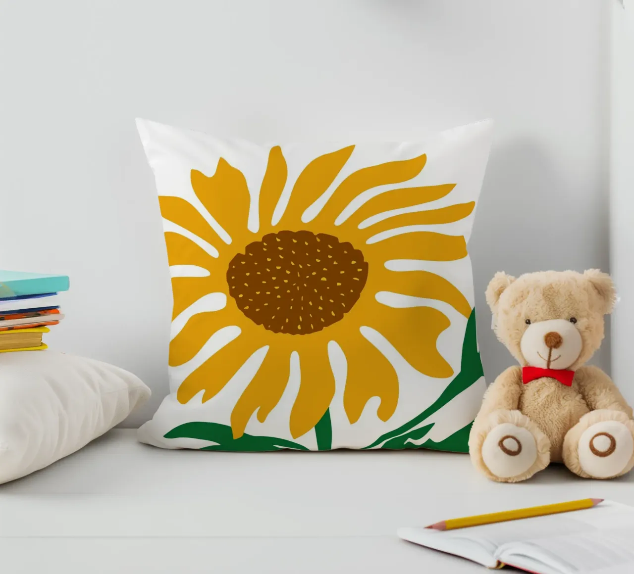 Sunflower cuscino da LisaArtes
