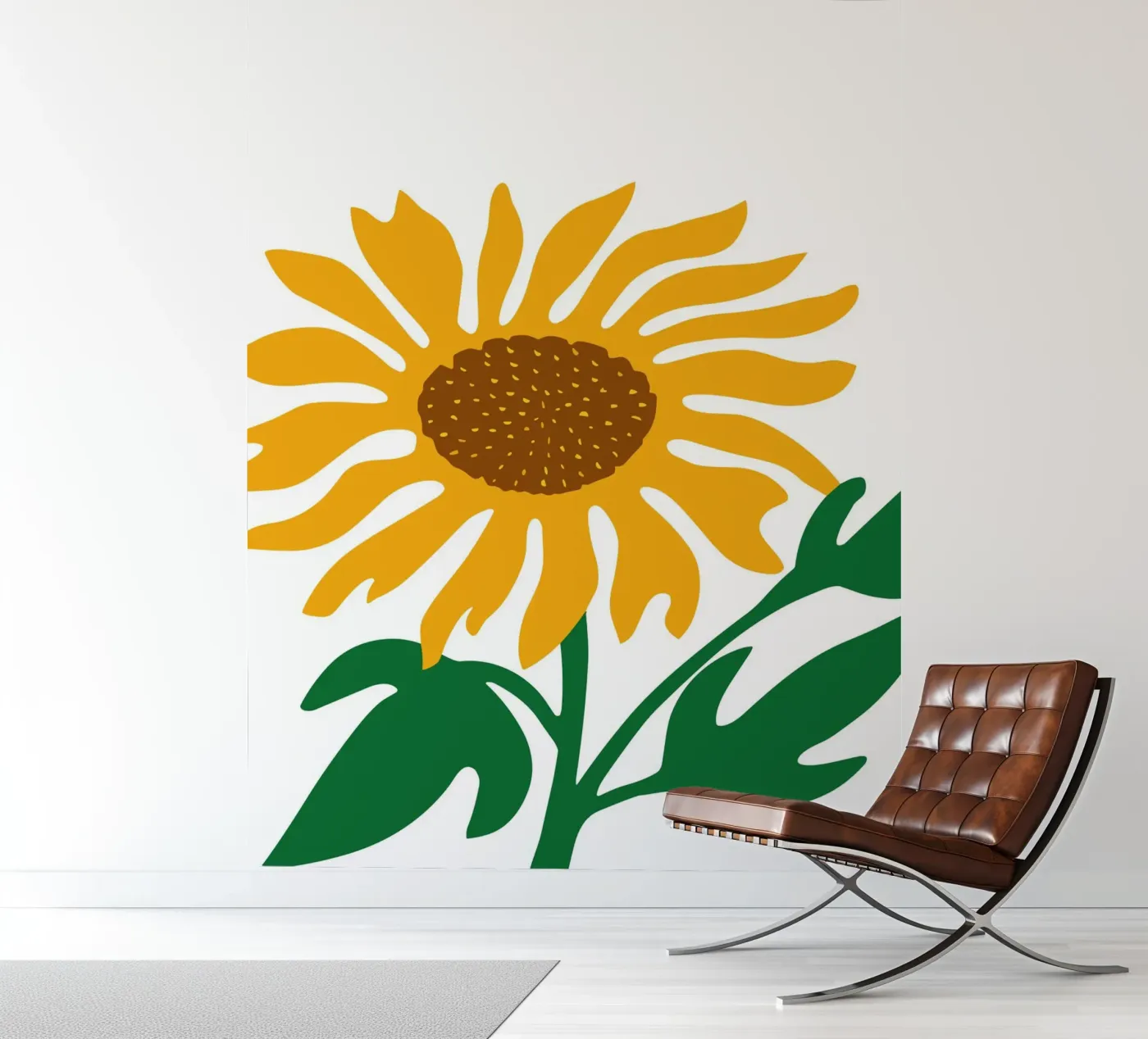 Sunflower fotobehang van LisaArtes