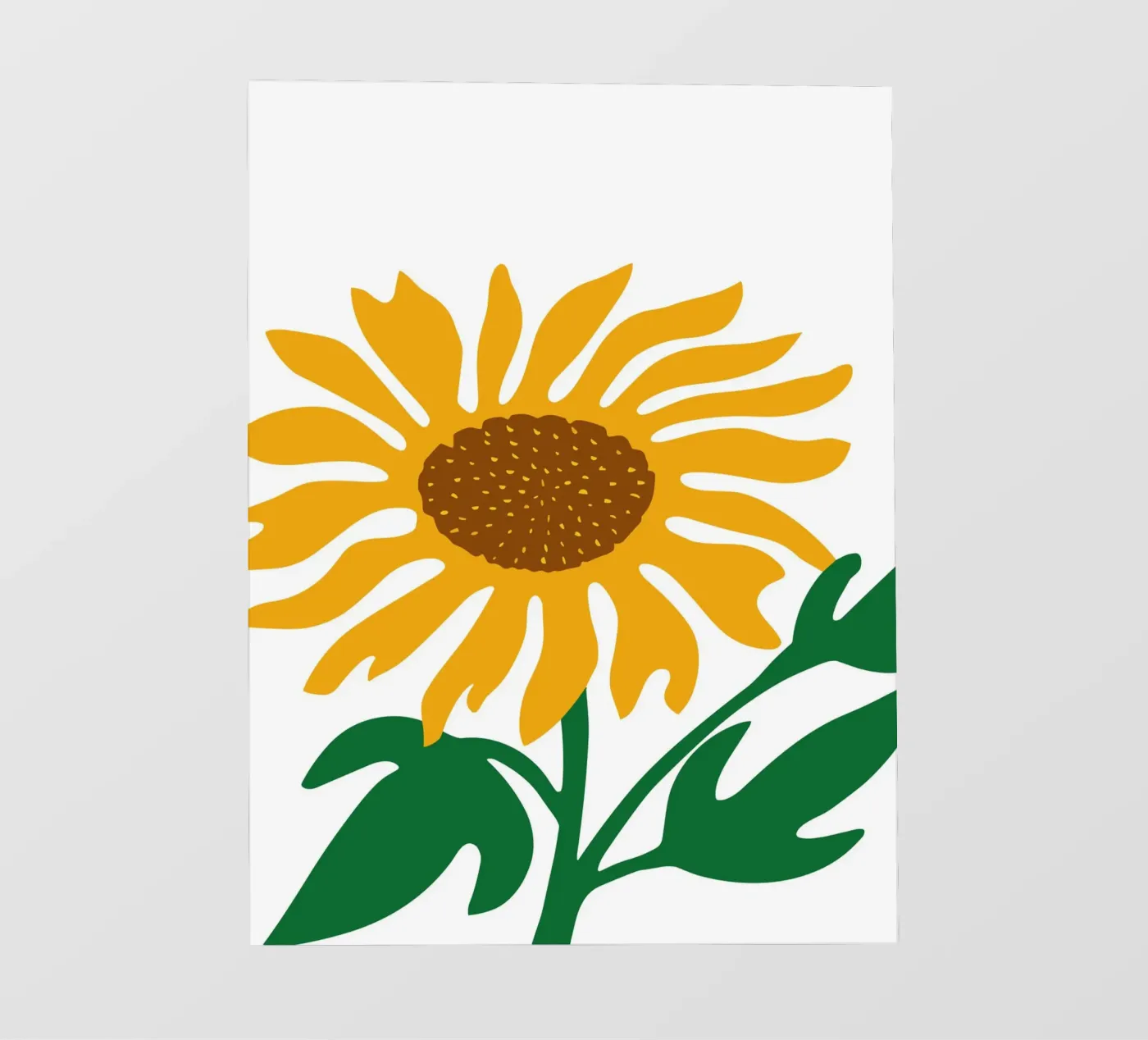 Sunflower fotobehang van LisaArtes