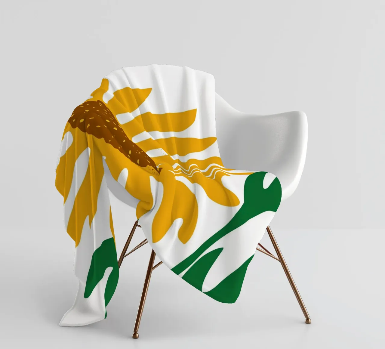 Sunflower fleecedeken van LisaArtes