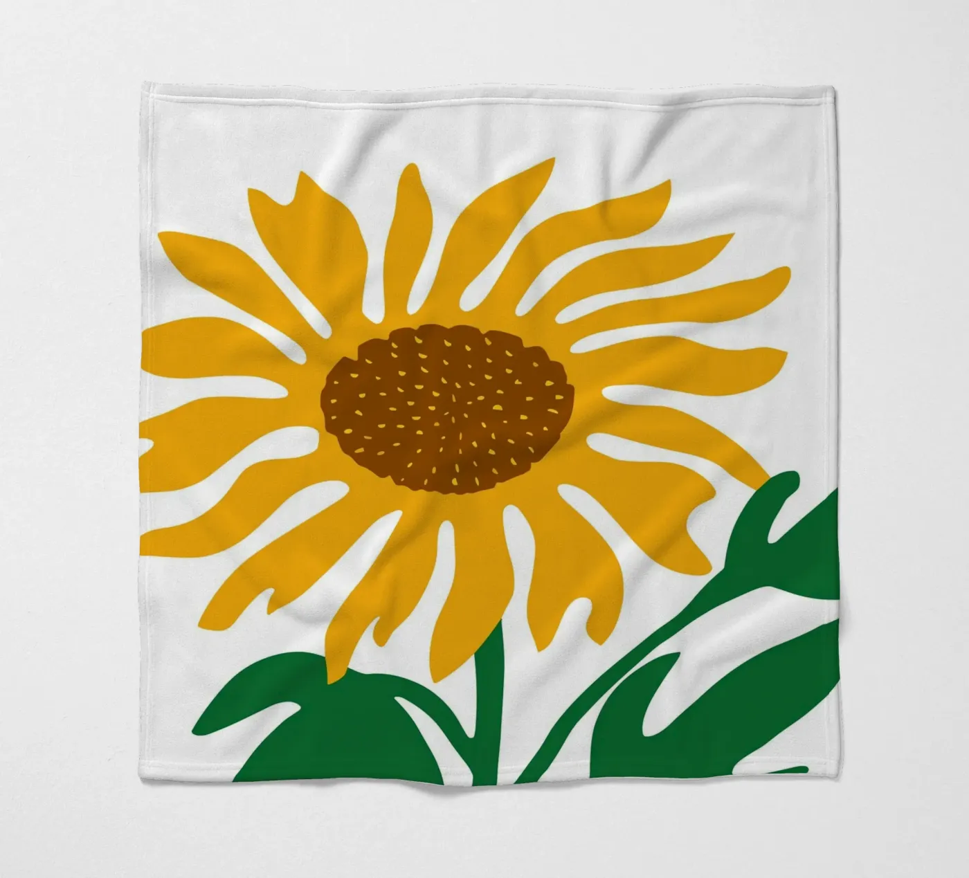 Sunflower fleecedeken van LisaArtes