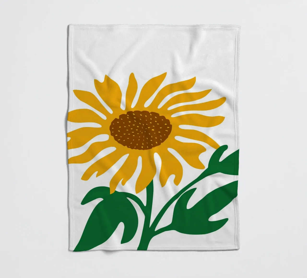 Sunflower fleecedeken van LisaArtes