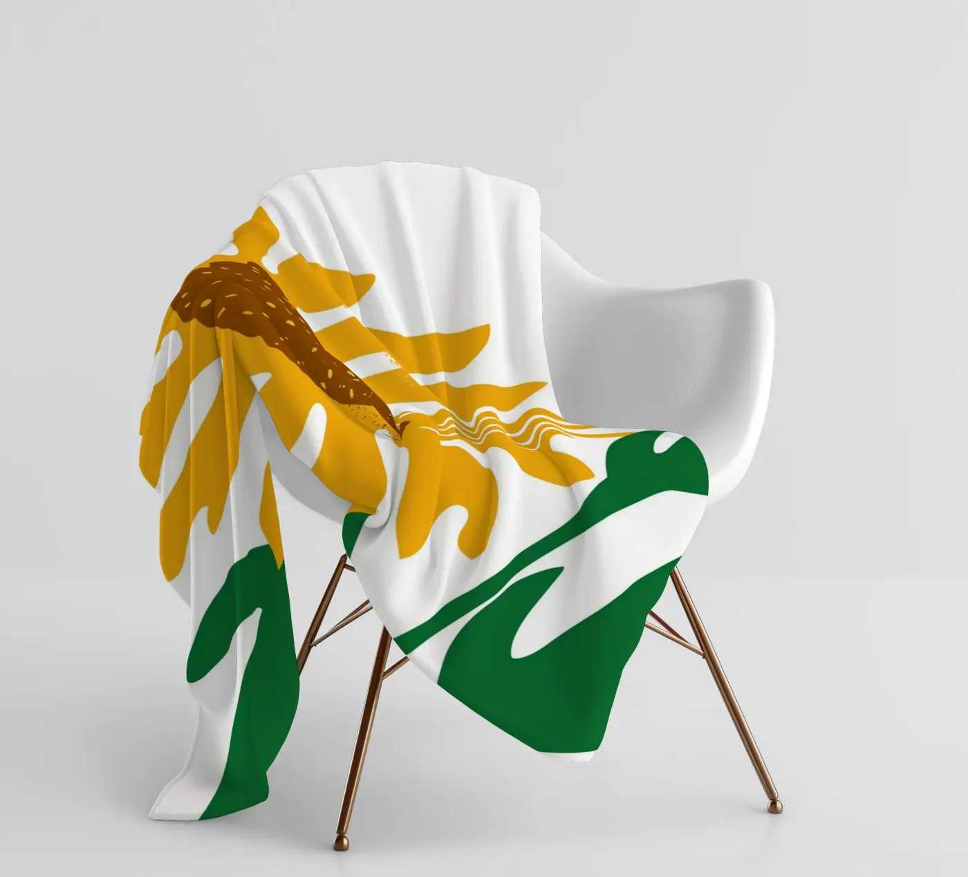 Sunflower fleecedeken van LisaArtes