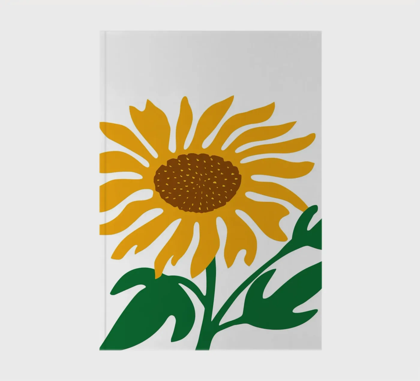 Sunflower notebook by LisaArtes