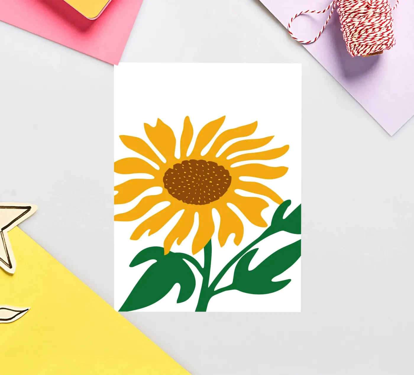Sunflower sticker by LisaArtes