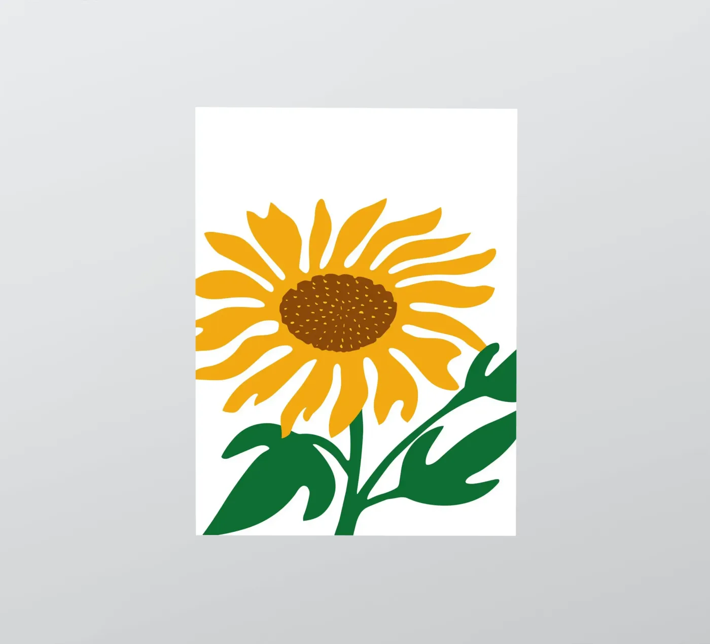 Sunflower sticker by LisaArtes
