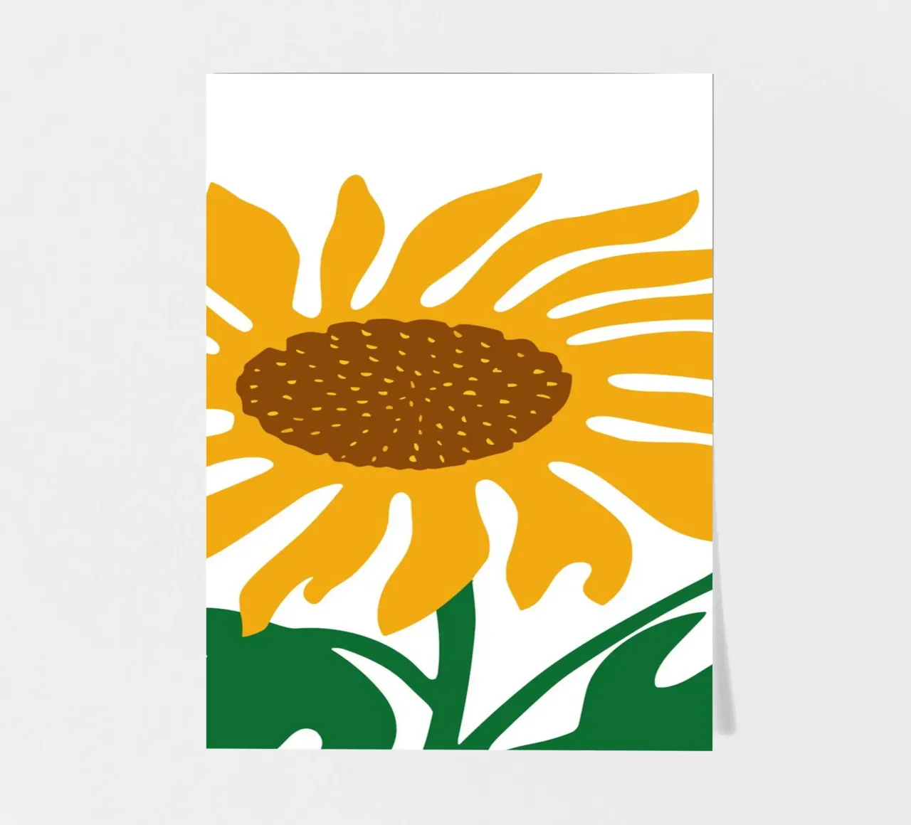 Sunflower sticker sheet by LisaArtes