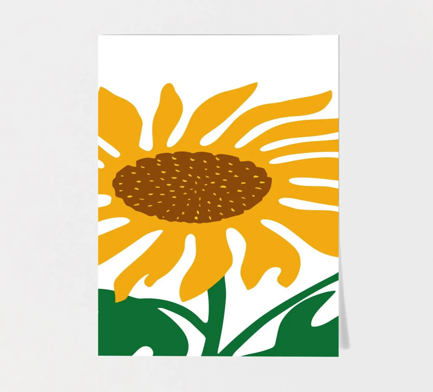 Sunflower sticker sheet by LisaArtes