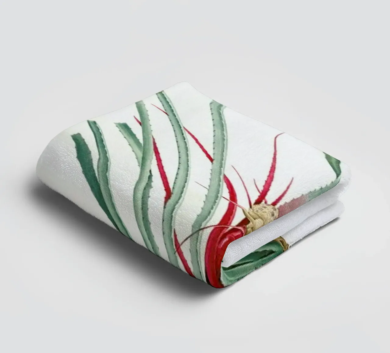 Bromella Karatas, Karatas Plumieri, Ananas karatas -Pierre Joseph asciugamano da bagno da Artokoloro Quint Lox Ltd
