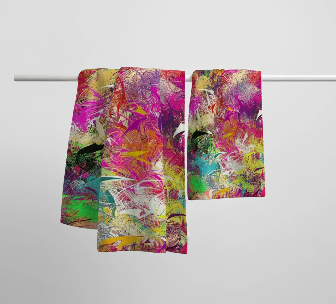 Splash badhanddoek van Danny Ivan