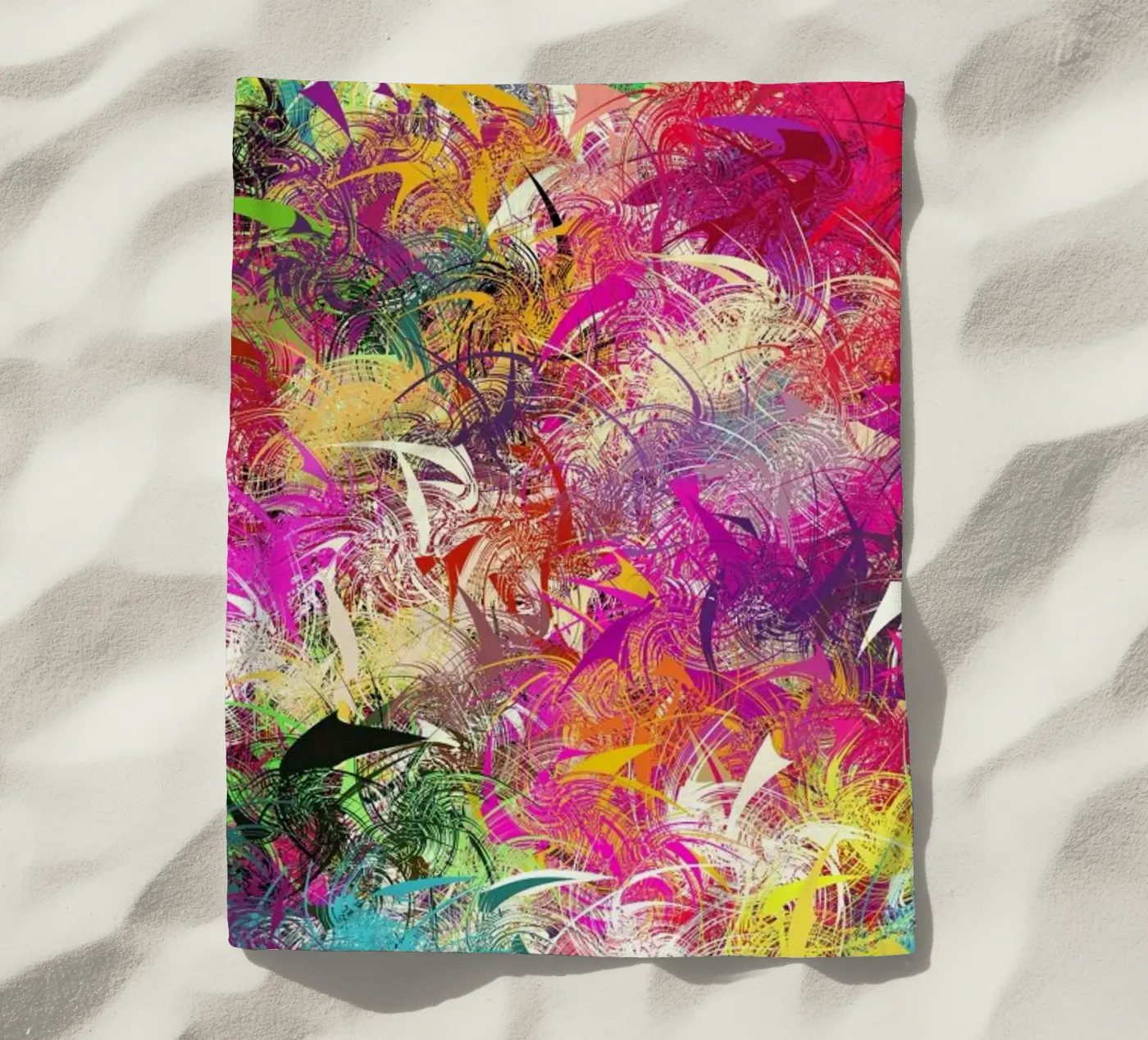 Splash beach towel by Danny Ivan