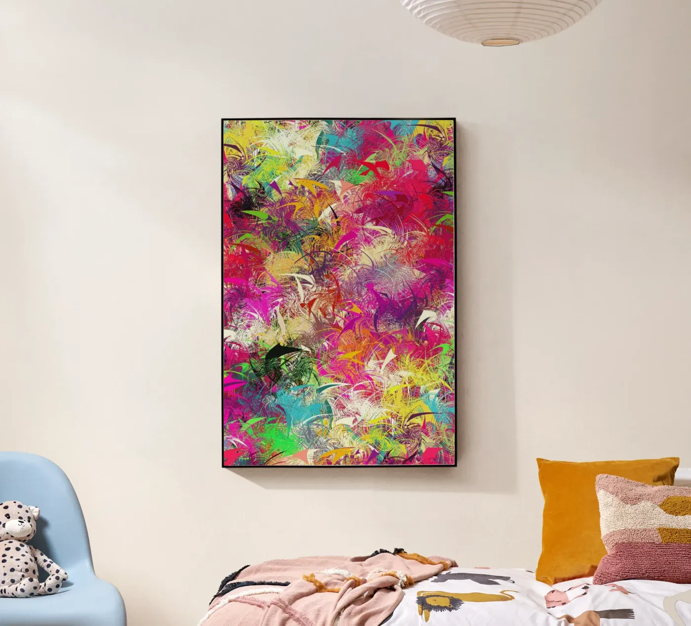 Splash acryl van Danny Ivan