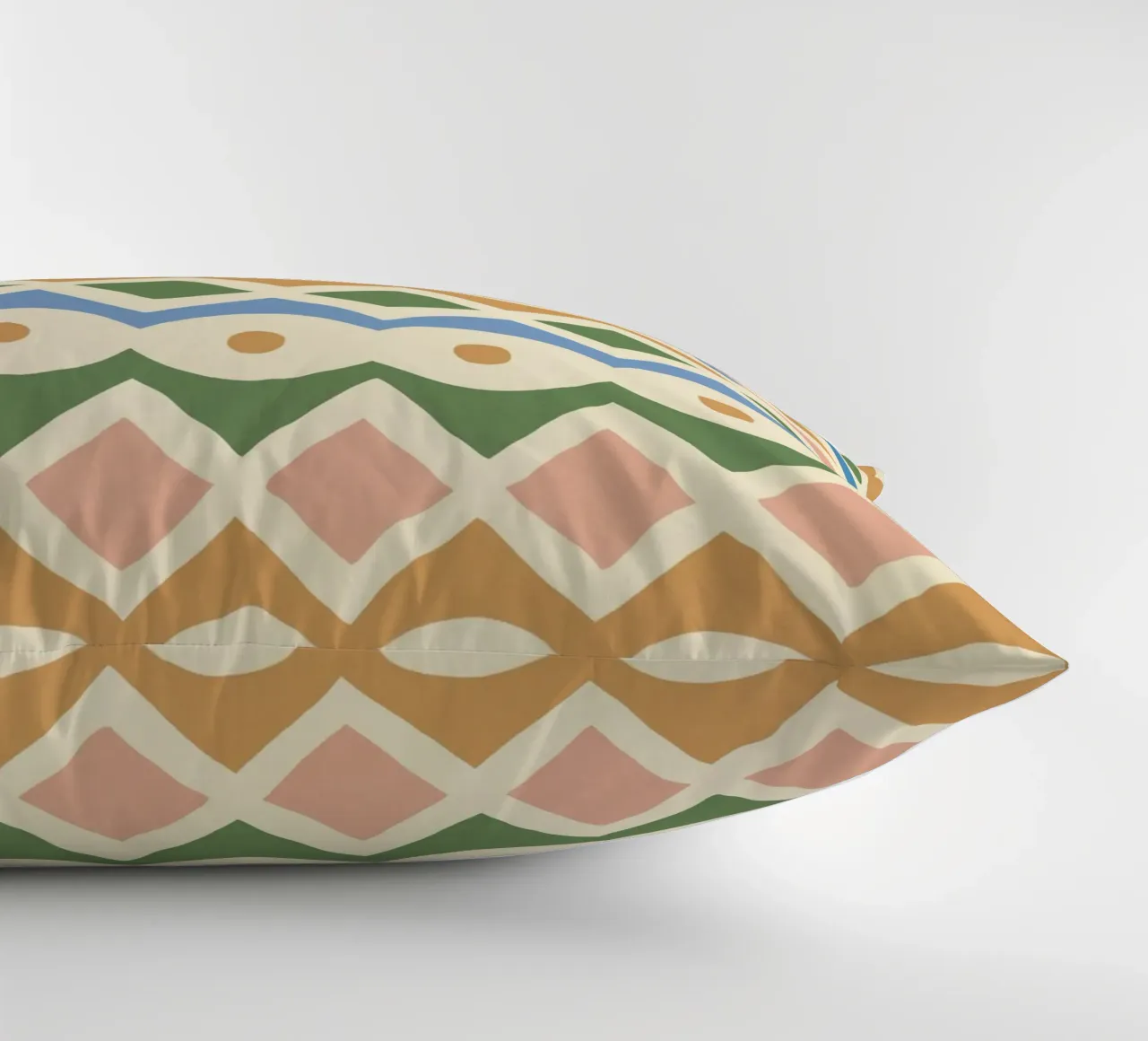 Simple Hand-cut Pattern #3 decorative cushion by Alisa Galitsyna