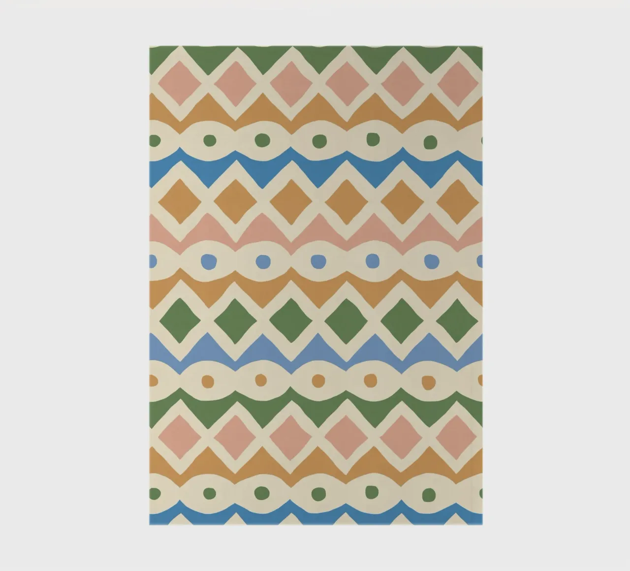Simple Hand-cut Pattern #3 notebook by Alisa Galitsyna