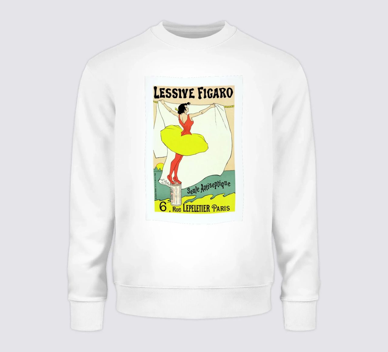 Poster for Lessive Figaro - Léo Gausson sudadera de Artokoloro Quint Lox Ltd