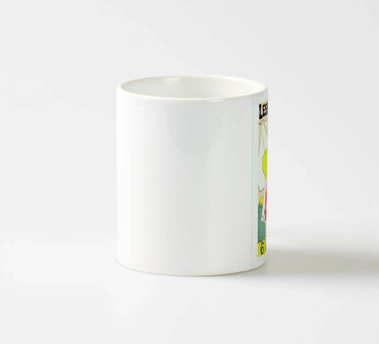 Poster for Lessive Figaro - Léo Gausson tazza in ceramica da Artokoloro Quint Lox Ltd
