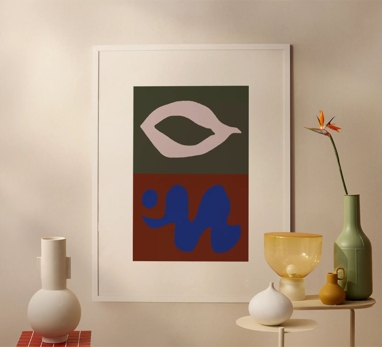 Tense Past poster van Tanja Schaub
