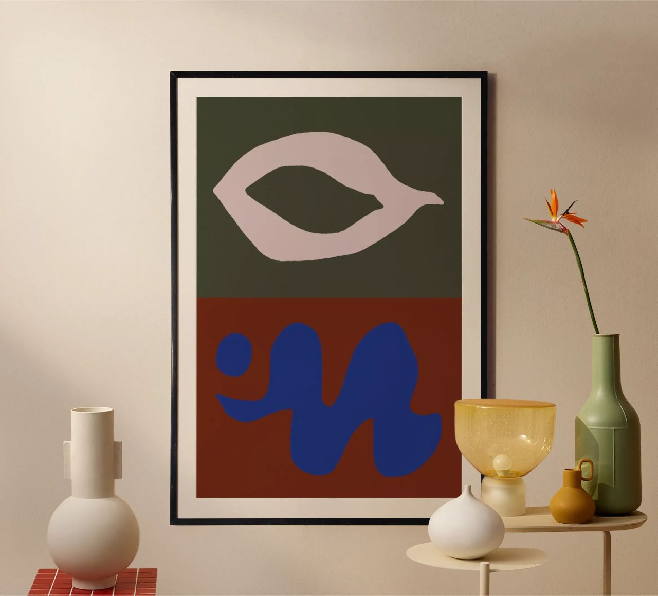 Tense Past poster van Tanja Schaub