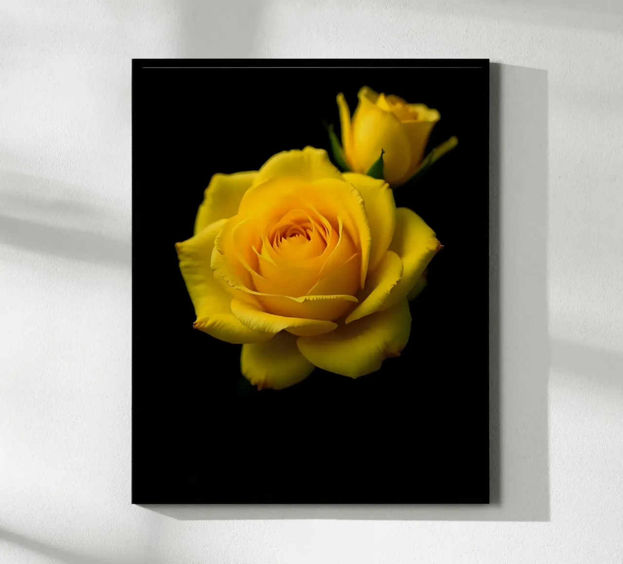 Rose_jaune_01 poster de Farb- und Blütenzauber by LK