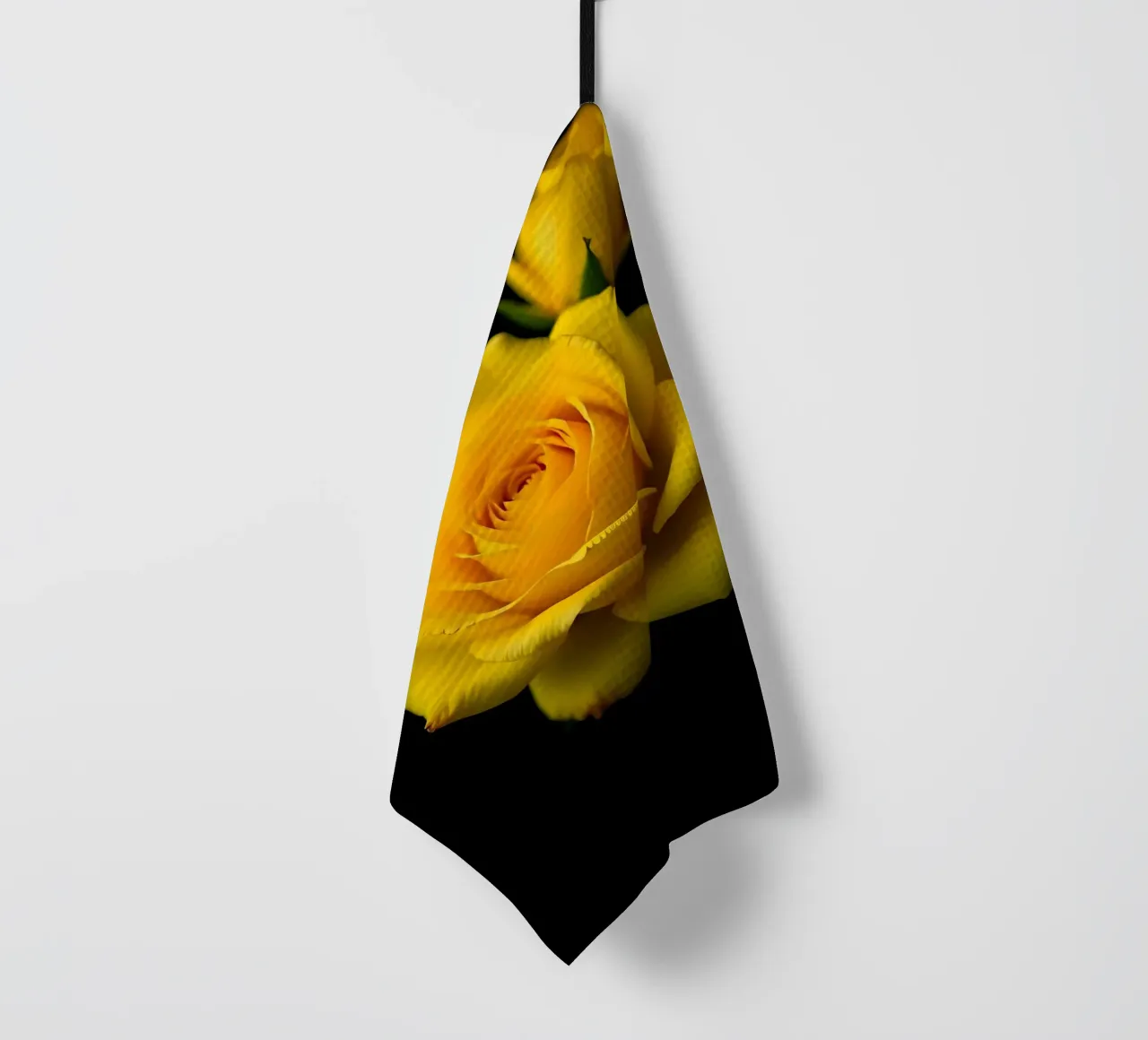 Rose_jaune_01 torchon de Farb- und Blütenzauber by LK