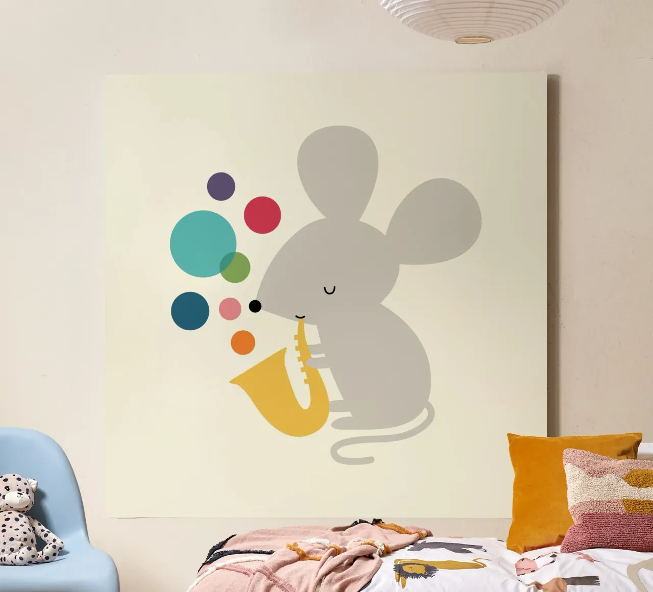 Beyond Words canvas with Floater frame by Andy Westface