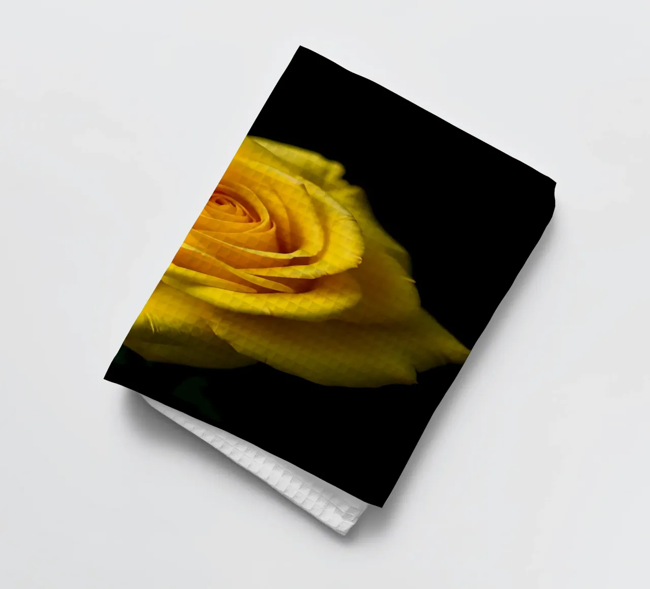 Rose_jaune_03 torchon de Farb- und Blütenzauber by LK