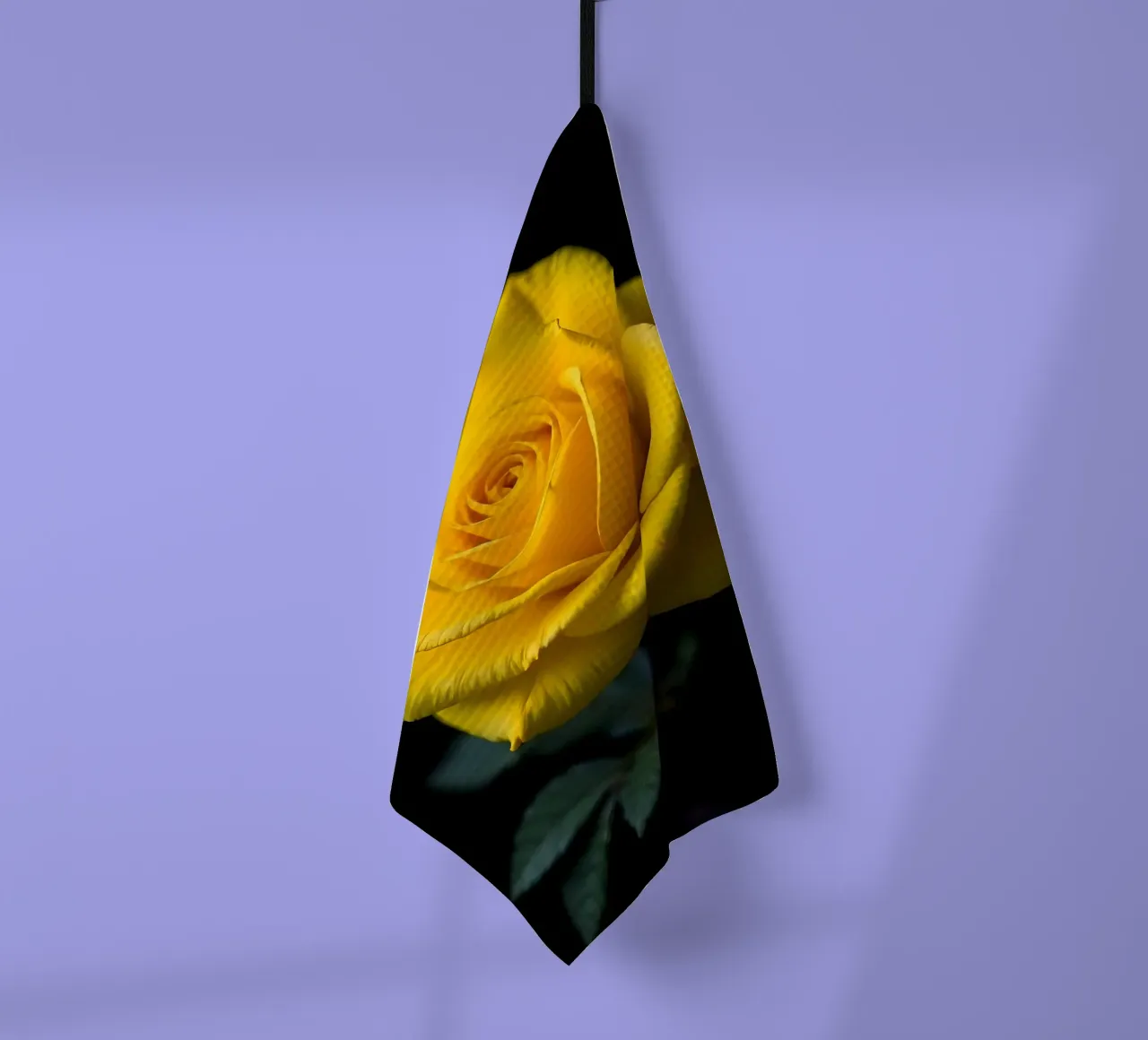 Rose_jaune_04 torchon de Farb- und Blütenzauber by LK