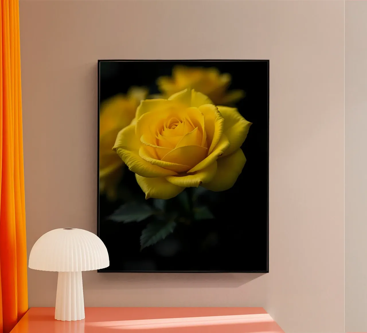 Rosa_gialla_05 plexiglass da Farb- und Blütenzauber by LK