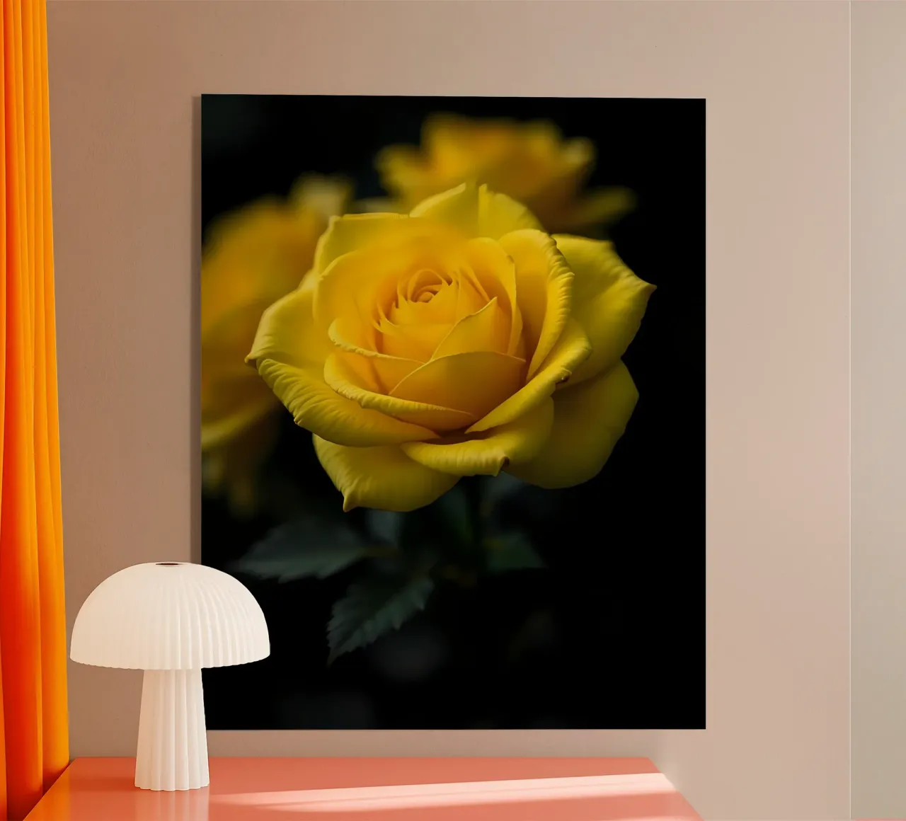 Rosa_gialla_05 plexiglass da Farb- und Blütenzauber by LK