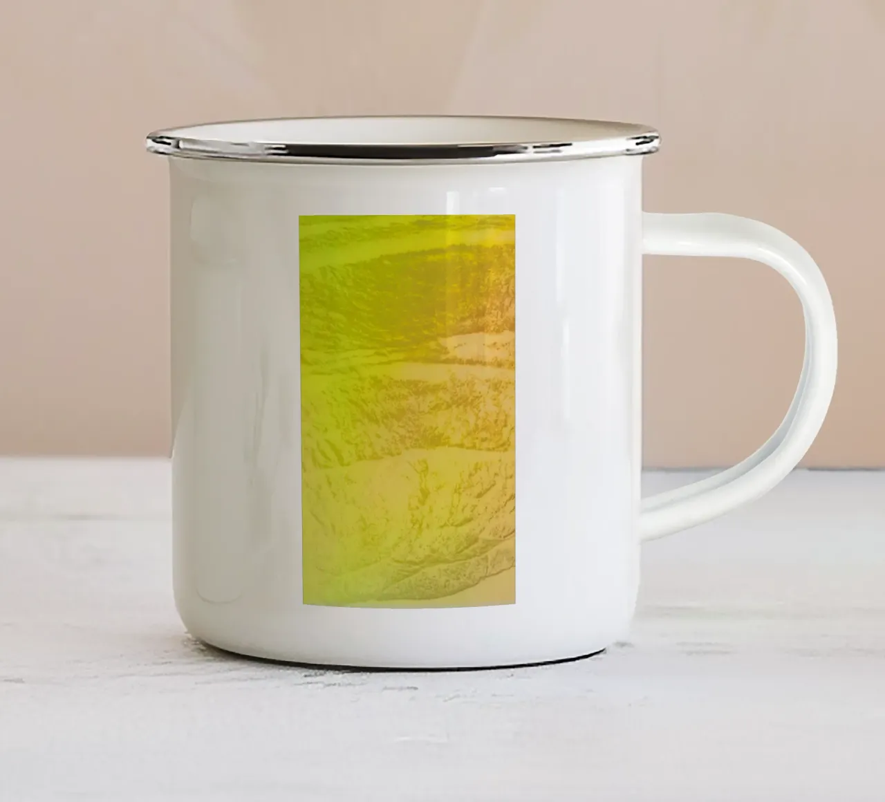 Naiad Emaille Tasse von Elena Veronese