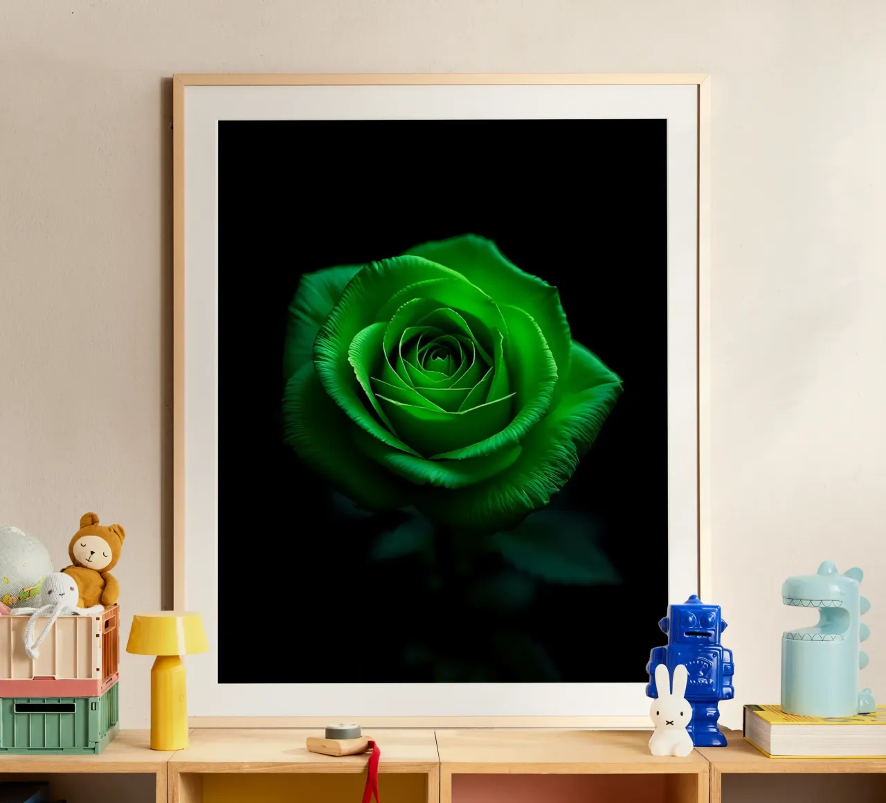 Rosa_verde_01 carta hahnemühle da Farb- und Blütenzauber by LK